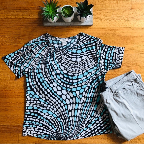 Tops - RETRO LOOK SHORT SLEEVE TOP